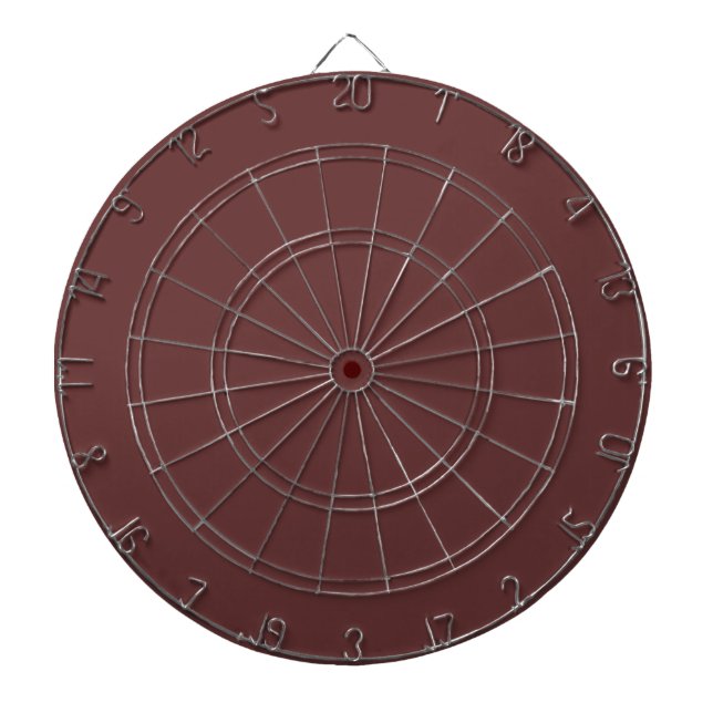 Brown Template Dartboard (Front)