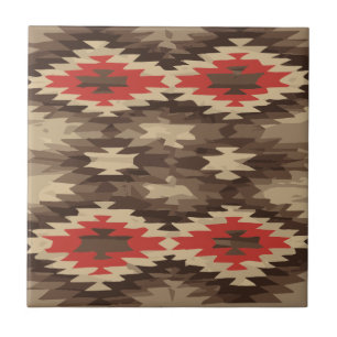 Brown/Terra Cotta Pattern Tile
