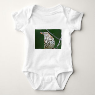 Brown Thrasher w/ Catch Of the Day Gifts Apparel Baby Bodysuit