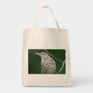 Brown Thrasher w/ Catch Of the Day Gifts Apparel Tote Bag