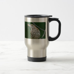 Brown Thrasher w/ Catch Of the Day Gifts Apparel Travel Mug