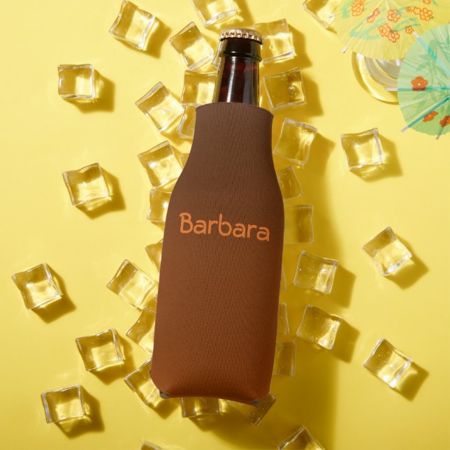Brown to Orange Fade  Bottle Cooler (In Situ Summer)