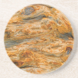 Brown Tones Natural Tree Bark Pattern Texture Coaster
