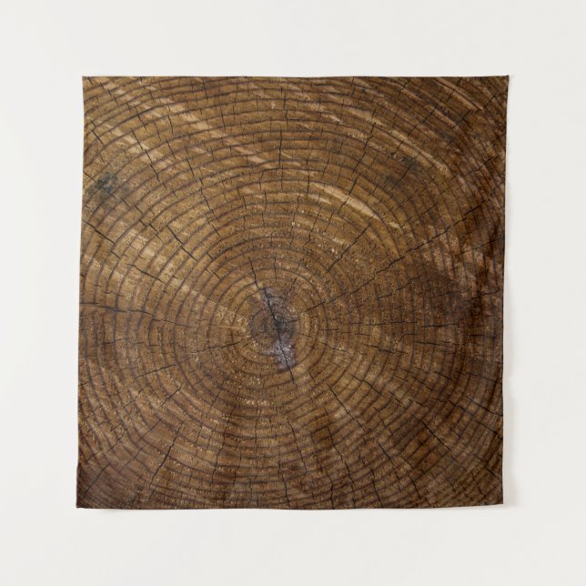 Brown tree trunk tapestry (Front)