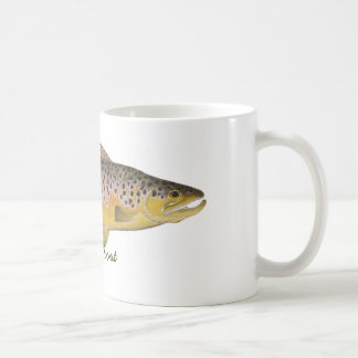 BROWN TROUT, Brown Trout Coffee Mug