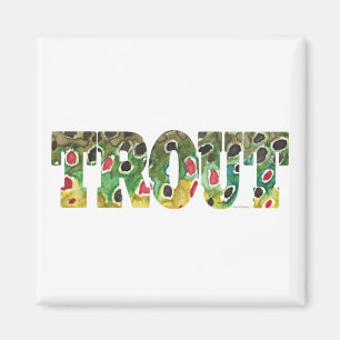 Brown Trout Design Magnet