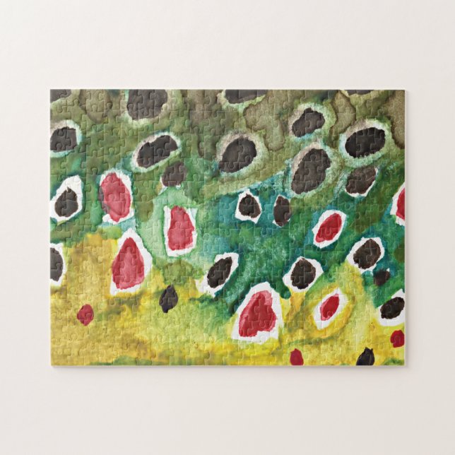 Brown Trout Fish Jigsaw Puzzle (Horizontal)