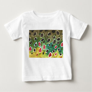 Brown Trout Fly Fisherman's Baby T-Shirt