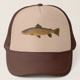 Brown Trout. Trucker Hat