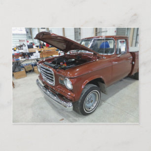 Brown Truck 1 Postcard