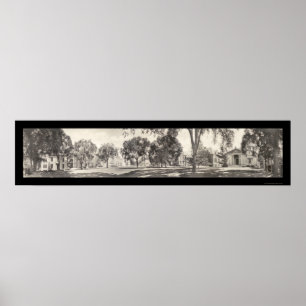 Brown University, RI Photo 1911 Poster