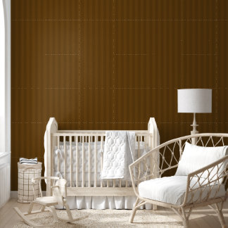Brown vertical stripes thick Wallpaper