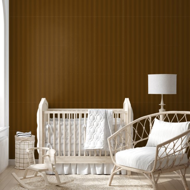  Brown vertical stripes thick Wallpaper (Kids)