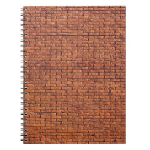 Brown wall cladding notebook