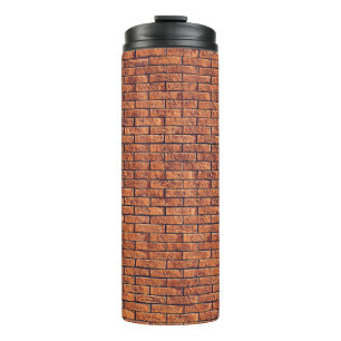 Brown wall cladding thermal tumbler