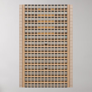 Brown wallpaper poster