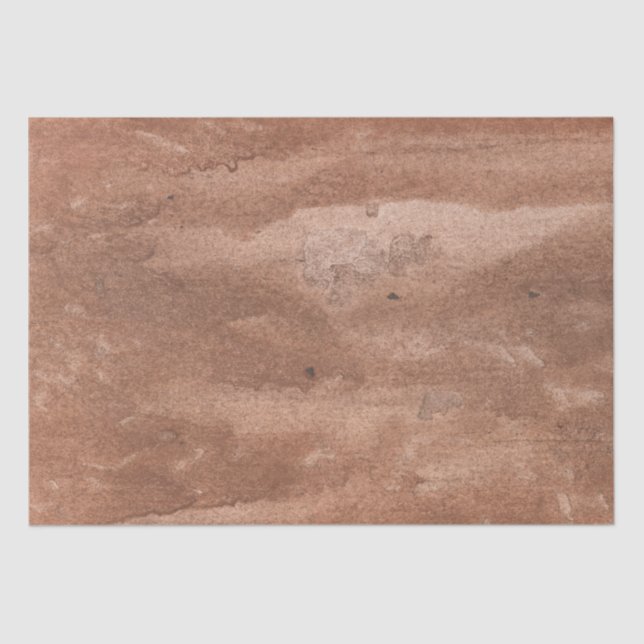 Brown watercolor tissue paper (Front)