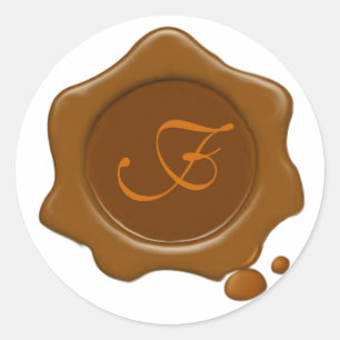 BROWN WAX SEAL Monogram