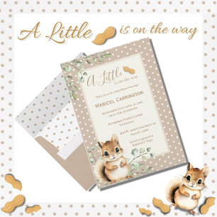 Brown & White Neutral Polkadot  Envelope