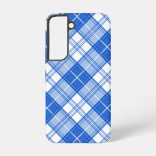 Brown White Tartan Pattern yxm0uat9 Samsung Galaxy Case
