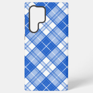 Brown White Tartan Pattern yxm0uat9 Samsung Galaxy Case