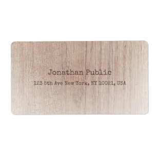 Brown Wood Board Look Distressed Text Template