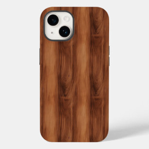 Brown Wood Texture, Brown Wood Grain Pattern  Case-Mate iPhone 14 Case