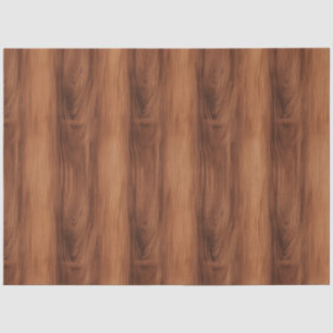 Brown Wood Texture, Brown Wood Grain Pattern Tissue Paper