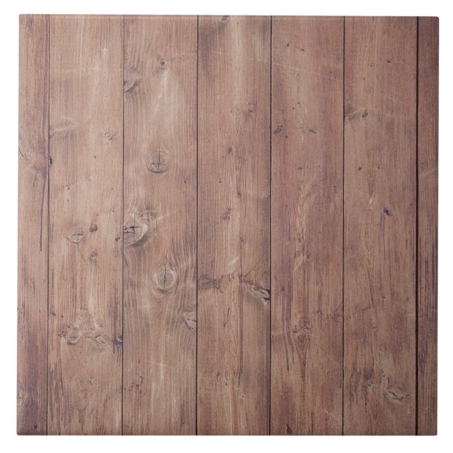 Brown wood wall texture tile (Front)