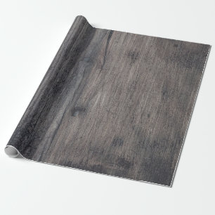 Brown wooden board wrapping paper