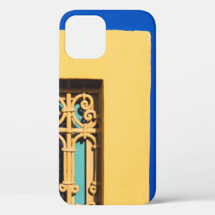 BROWN WOODEN DOOR WITH BRASS DOOR LEVER iPhone 12 CASE