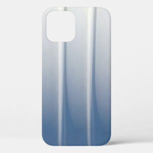 Brown wooden framed glass door iPhone 12 case