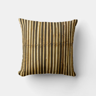 Brown wooden panel cushion