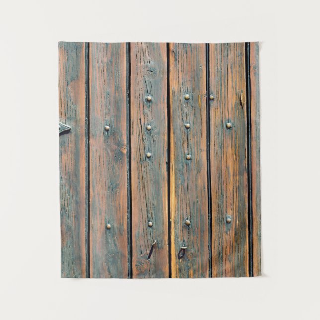 Brown wooden panel tapestry (Front)