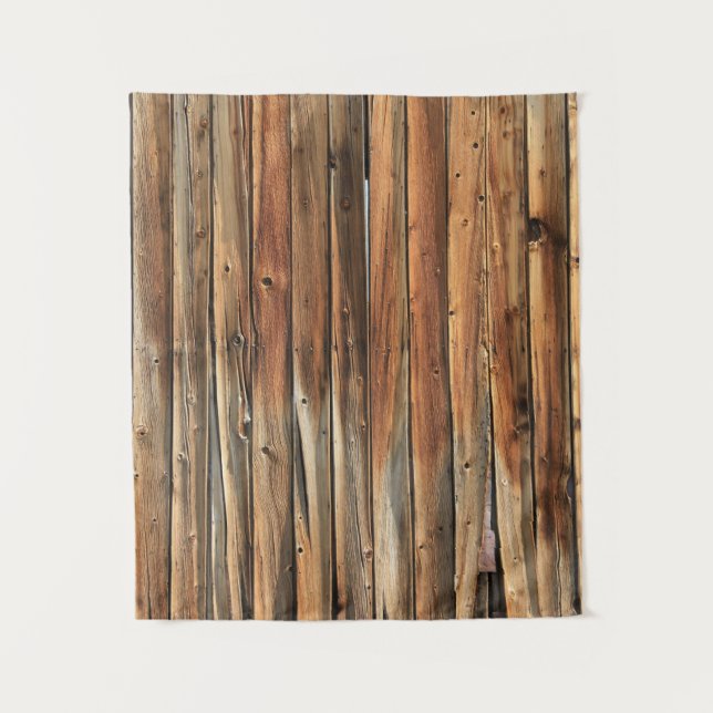 Brown wooden surface tapestry (Front)