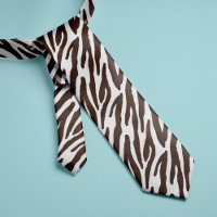 Brown Zebra Pattern