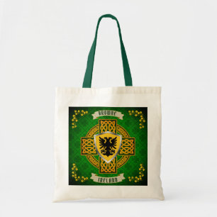 Browne Irish Shield & Celtic Cross Personalised Tote Bag