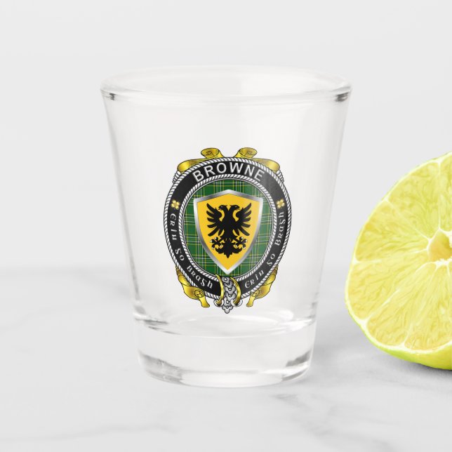 Browne Irish Shot Glass (Front)