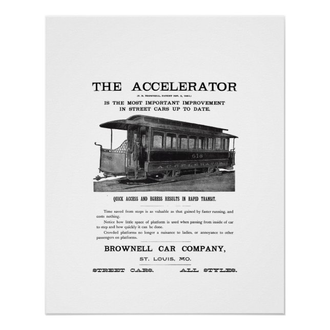 Brownell Car Company       Poster (Front)