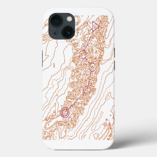 Brownell Orienteering Map iPhone 13 Case