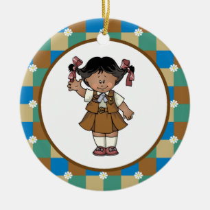 Brownie3 Ceramic Tree Decoration