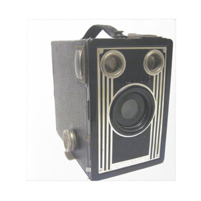 Brownie Antique Camera Notepad (Front)
