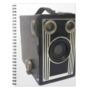 Brownie Antique Camera Spiral Notebook