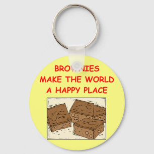 brownie brownies key ring