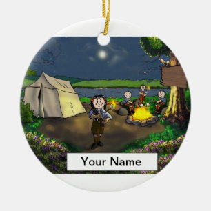 Brownie Ceramic Tree Decoration