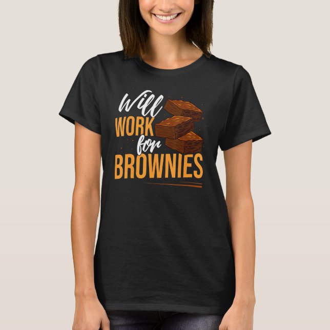 Brownie Cookie Recipe Bars Mix Keto T-Shirt (Front)