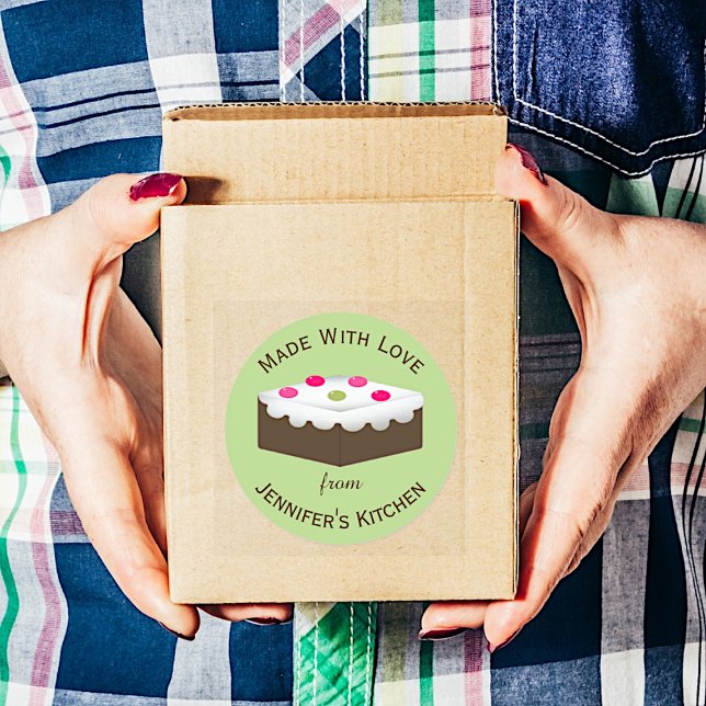 Brownie Custom Baked Goods Sticker (Creator Uploaded)