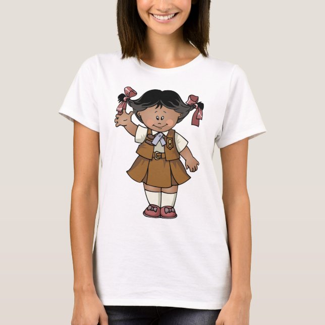 Brownie Dark Skin T-Shirt (Front)