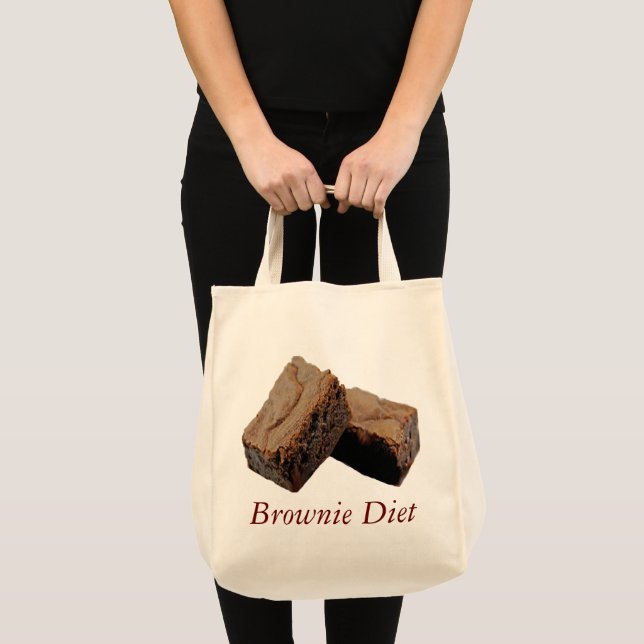 Brownie Diet National Chocolate Brownie Day Dec 8 Tote Bag (Front (Product))
