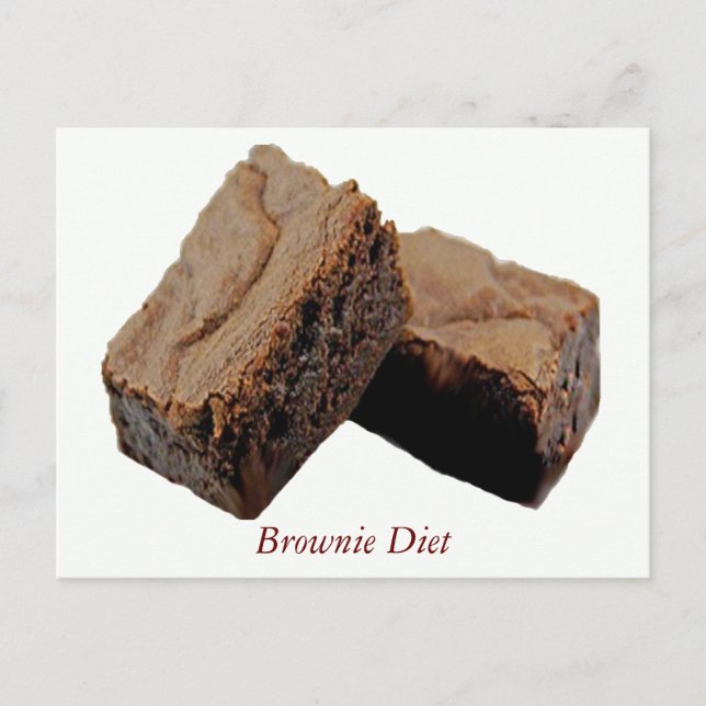 Brownie Diet Postcard (Front)